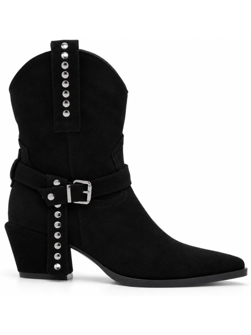 Botte matériau synthétique montevita Noir - Kiabi