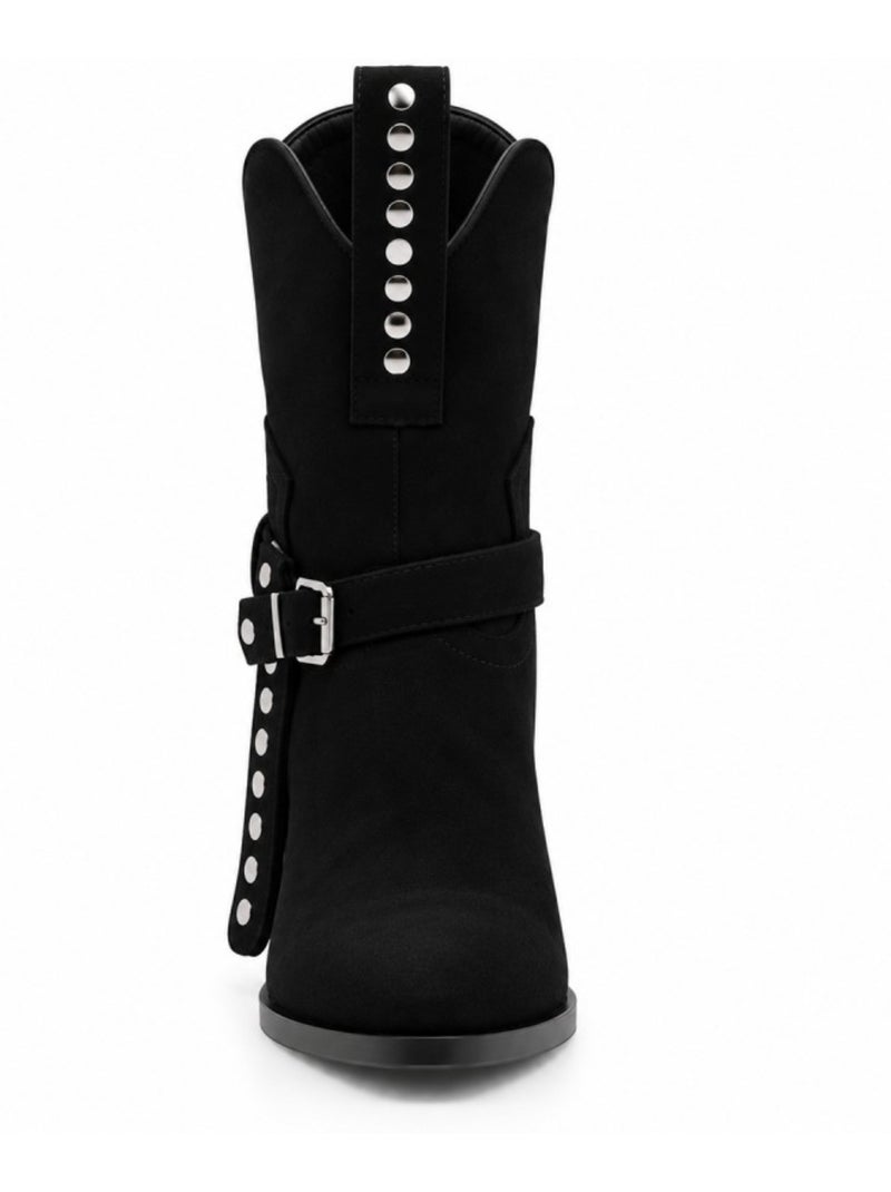 Botte matériau synthétique montevita Noir - Kiabi