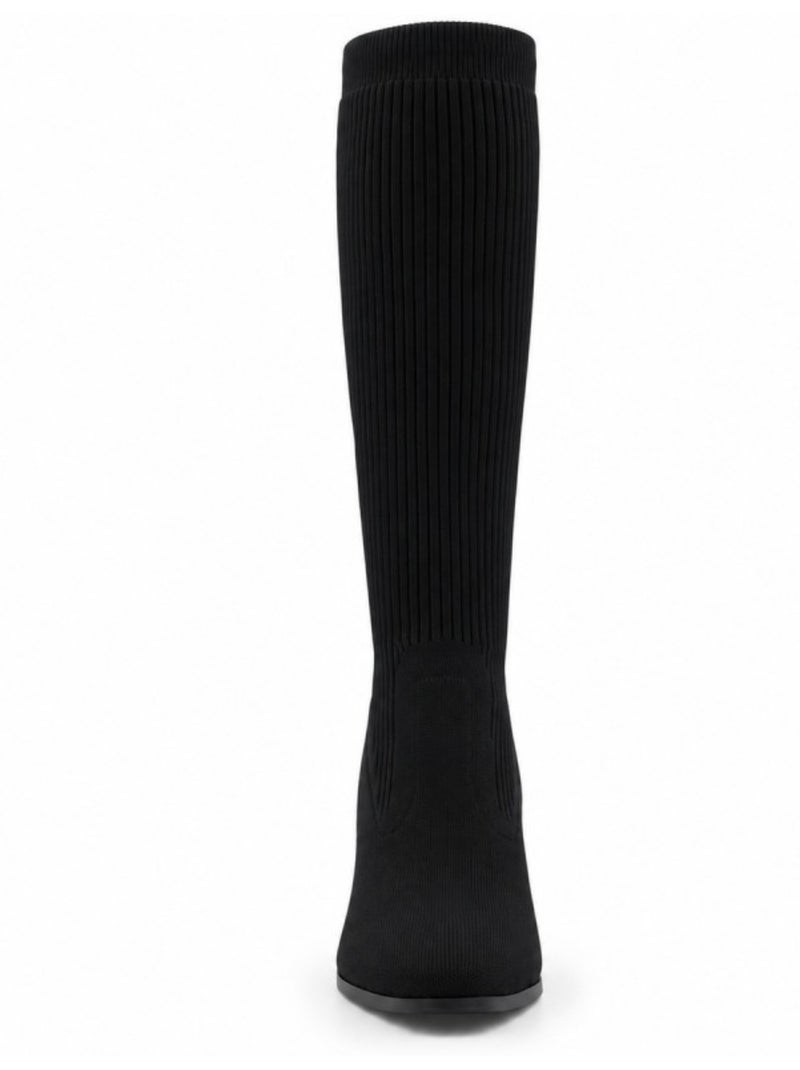Botte matériau synthétique montevita Noir - Kiabi
