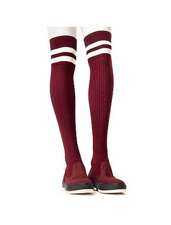 BOTTE SYNTHÉTIQUE BORDEAUX