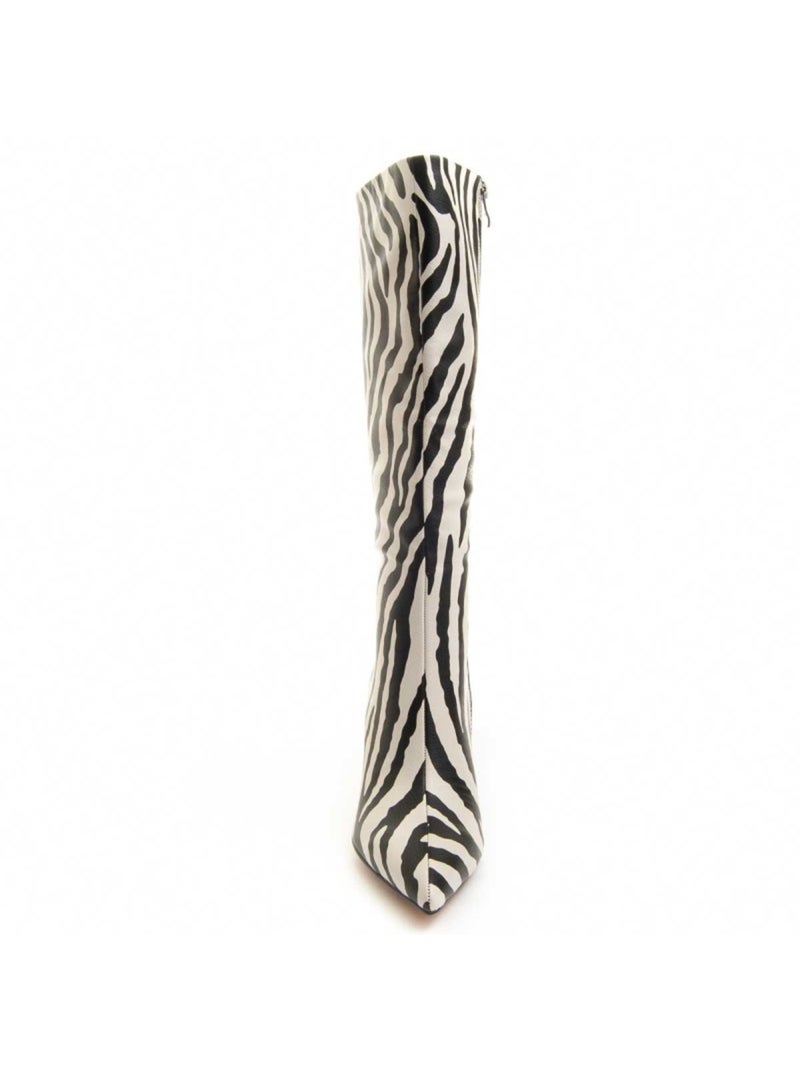 Botte ? Talons Mati?re Synth?tique Et Textile Montevita Multicolore - Kiabi