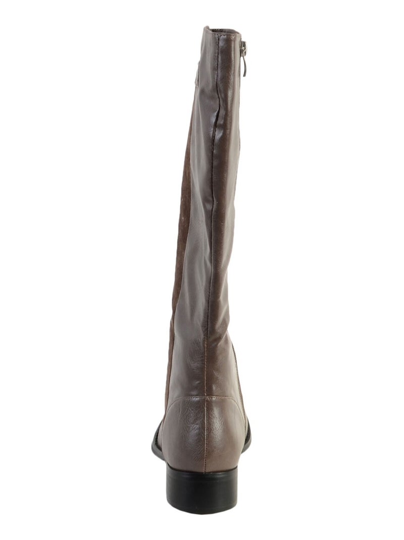 Botte The Divine Factory Taupe - Kiabi