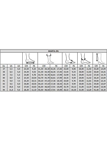 Bottes 2XL pour mollets larges - Modèle Marta XXL