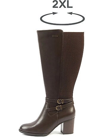 Bottes 2XL pour mollets larges - Modèle Marta XXL