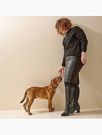 Bottes 2XL pour mollets larges - Modèle Marta XXL