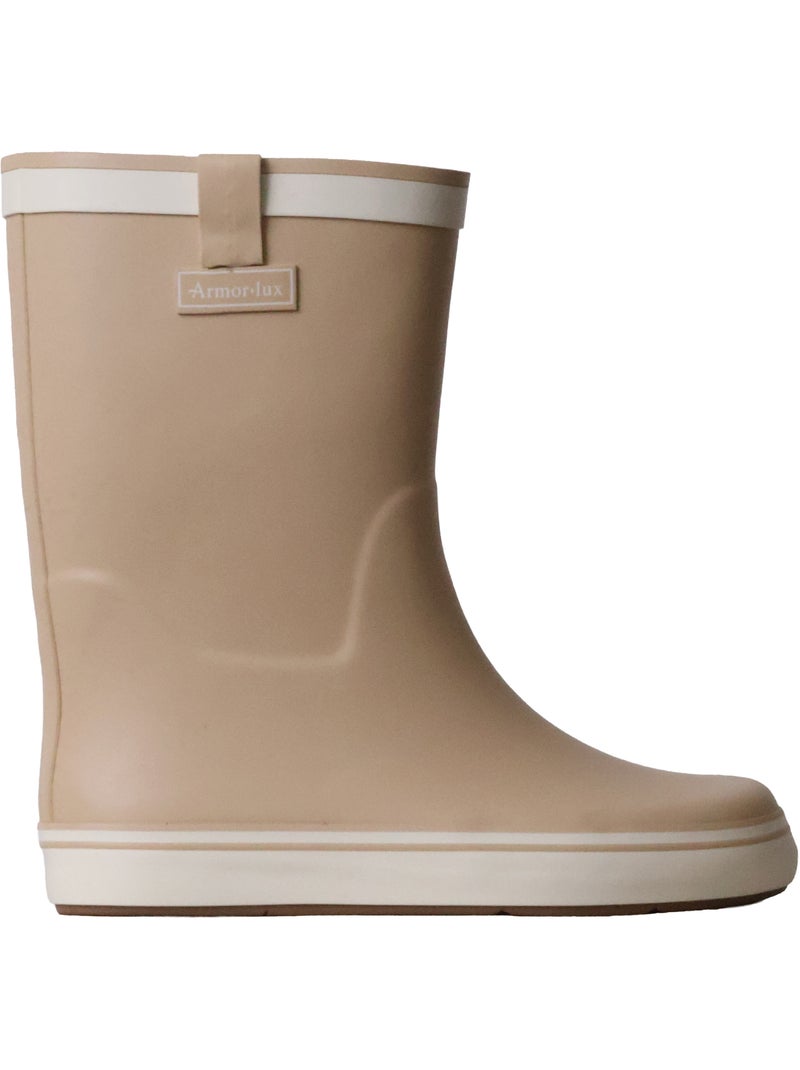 Bottes à Enfiler Armor Lux Matelot Beige - Kiabi