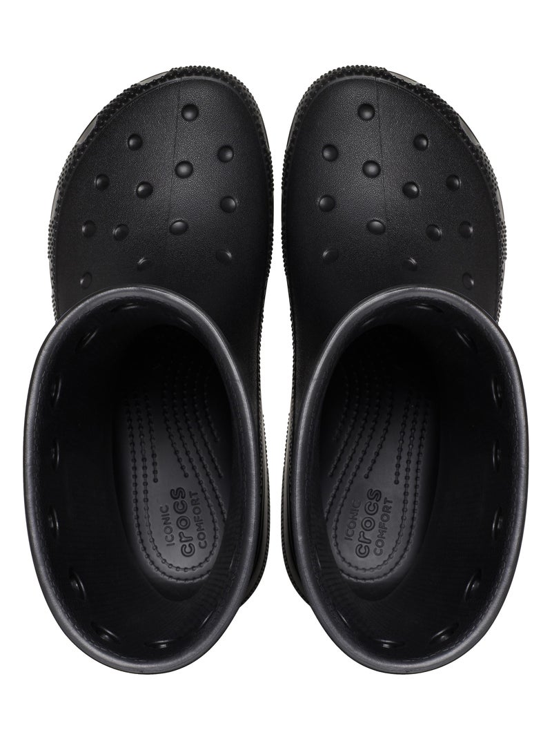 Bottes à Enfiler Crocs Classic Boot Noir - Kiabi