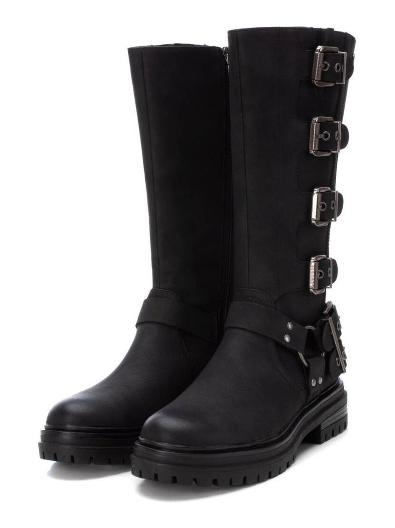 Bottes à fermeture éclair Xti Noir - Kiabi