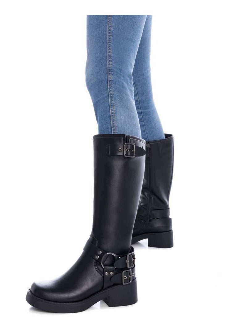 Bottes à fermeture éclair Xti Noir - Kiabi