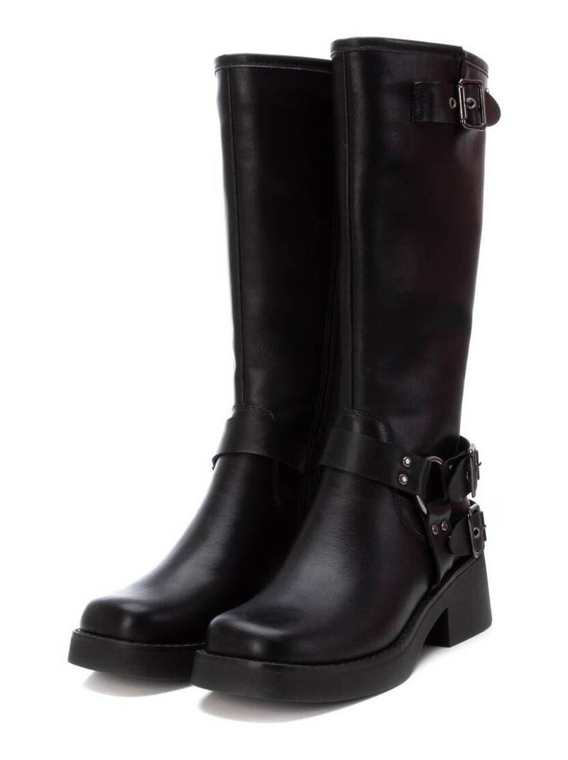Bottes à fermeture éclair Xti Noir - Kiabi