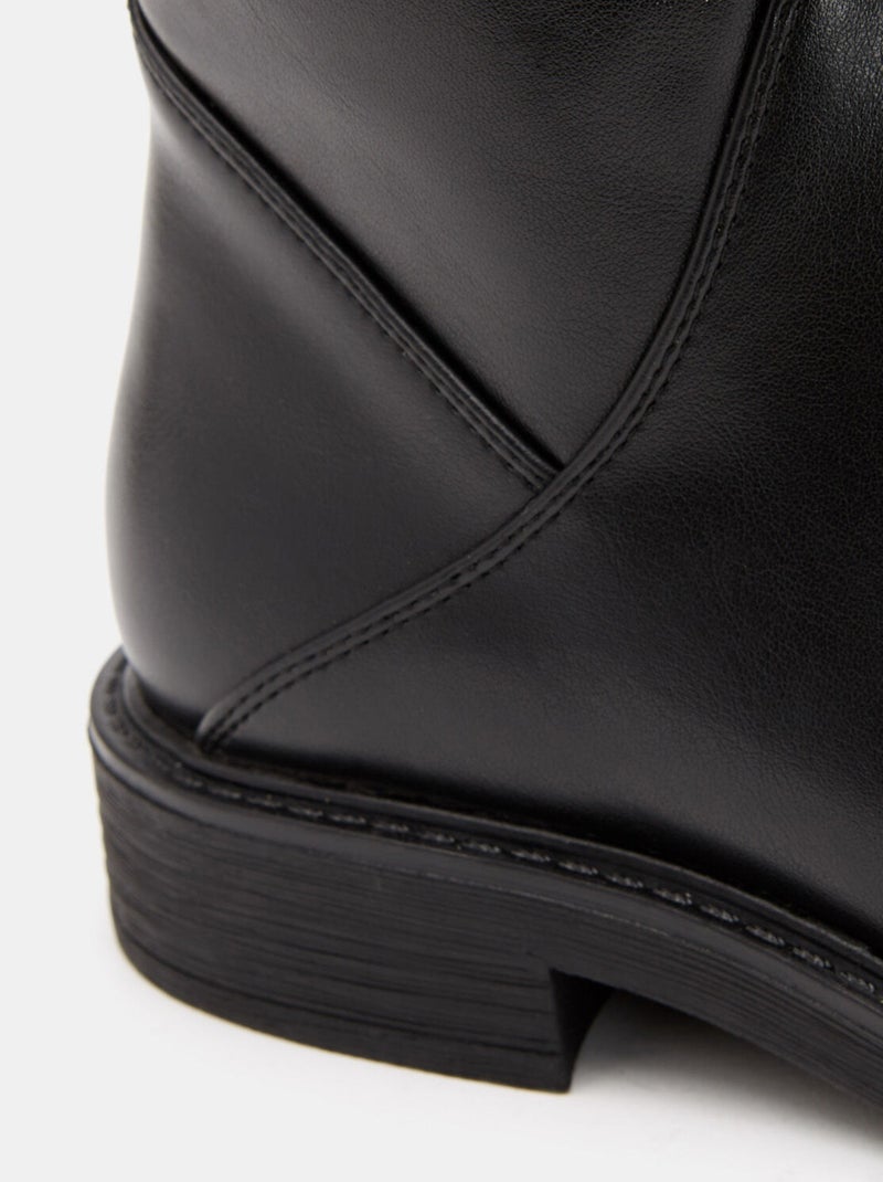 Bottes à hauteur de genou BATA Noir - Kiabi