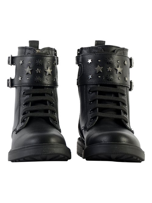 Bottes à Lacets Enfant Geox Eclair - Kiabi