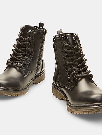 Bottes à lacets et zip BATA
