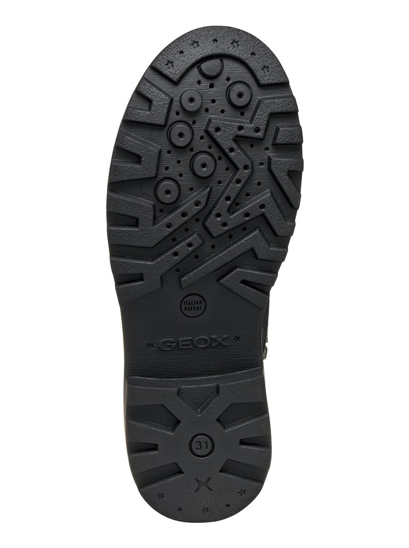 Bottes à Lacets Geox Casey Gris - Kiabi