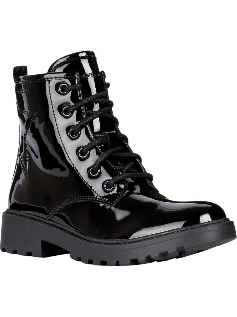 Bottes à lacets geox casey Noir - Kiabi