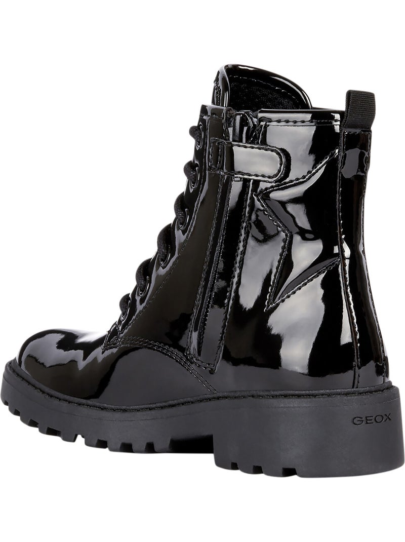 Bottes à lacets geox casey Noir - Kiabi