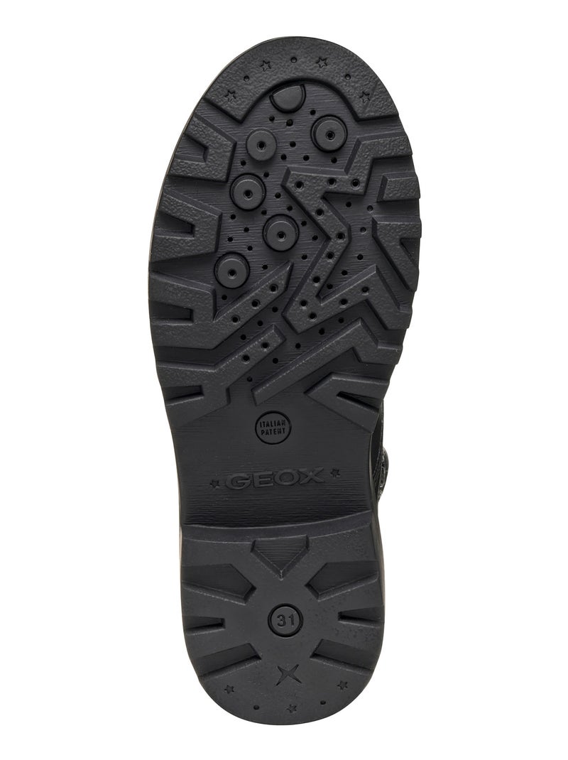 Bottes à Lacets Geox Casey Noir - Kiabi