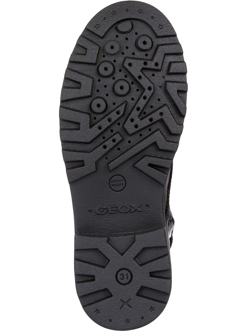Bottes à Lacets Geox Casey Noir - Kiabi