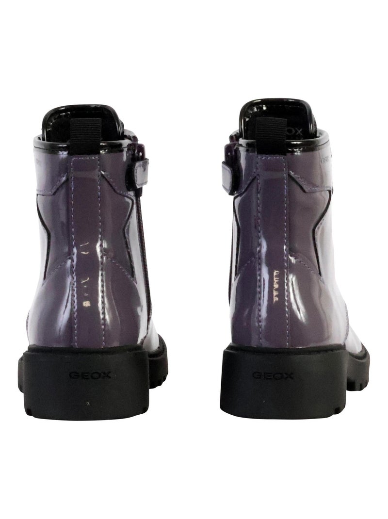 Bottes à Lacets Geox Casey Violet - Kiabi