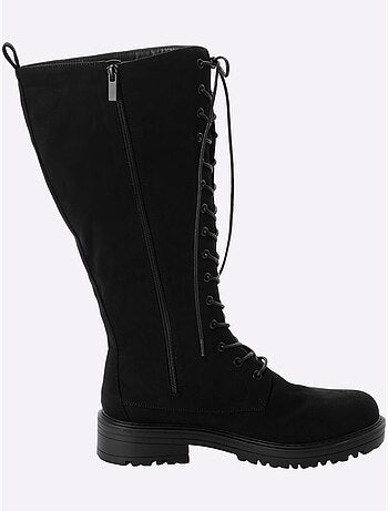 Bottes à lacets largeur pied normal - xl - sheego