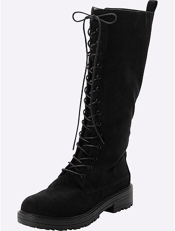 Bottes à lacets largeur pied normal - xxl - sheego