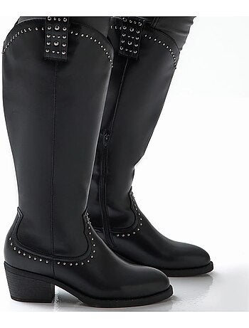 Bottes à mollet large 2XL - Modèle Grapes