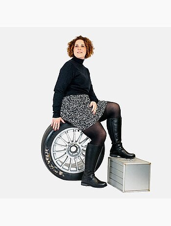 Bottes à mollet large 2XL - Modèle Melania