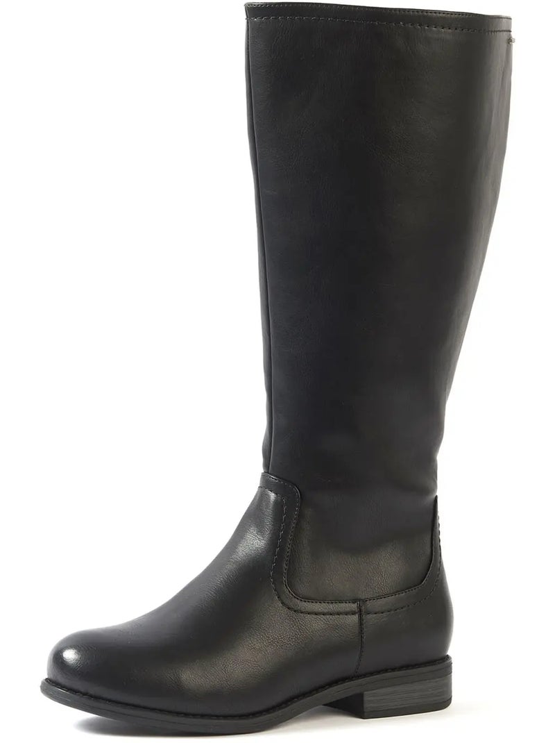 Bottes à mollet large 2XL - Modèle Melania Noir - Kiabi