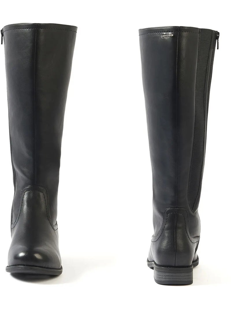 Bottes à mollet large 2XL - Modèle Melania Noir - Kiabi