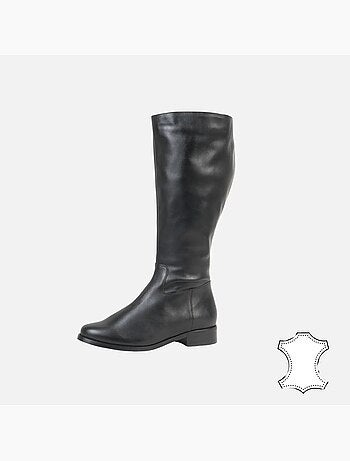 Bottes à mollet large 2XL - Modèle Paris