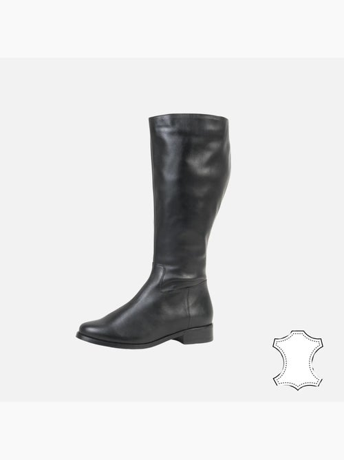 Bottes à mollet large 2XL - Modèle Paris - Kiabi