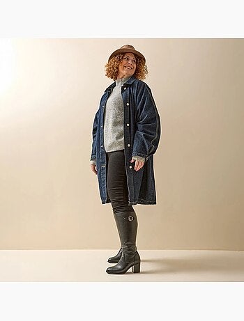 Bottes à mollet large 3XL - Modèle Romy