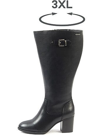 Bottes à mollet large 3XL - Modèle Romy