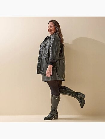 Bottes à mollet large 3XL - Modèle Romy