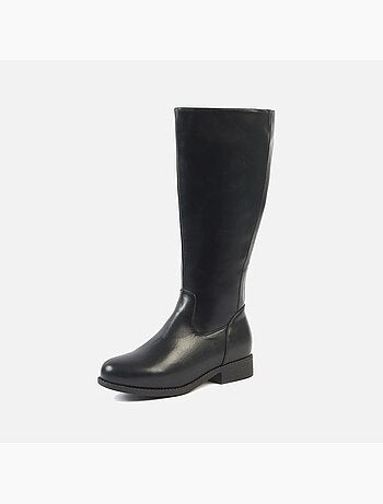 Bottes à mollet large taille 2XL - Modèle orange