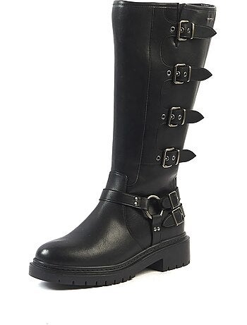 Bottes à mollet large taille 2XL - Modèle Penelope