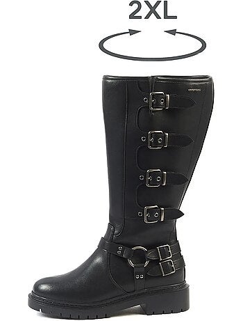 Bottes à mollet large taille 2XL - Modèle Penelope