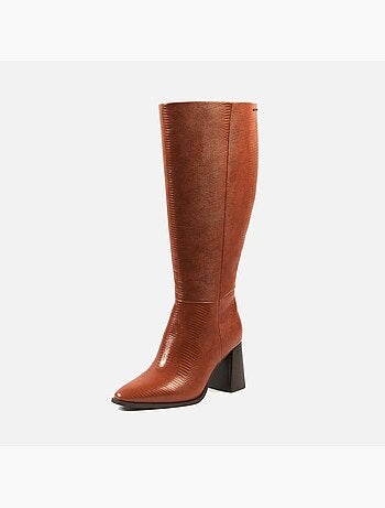 Bottes à mollet large taille 2XL - Modèle Sarah