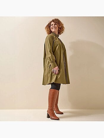 Bottes à mollet large taille 2XL - Modèle Sarah