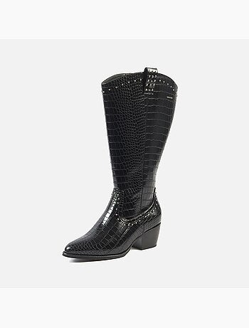 Bottes à mollet large, taille 3XL - Modèle Thelma