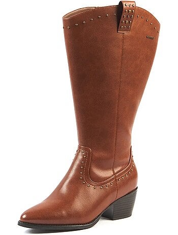 Bottes à mollet large, taille 3XL - Modèle Thelma