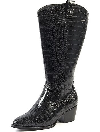 Bottes à mollet large, taille 3XL - Modèle Thelma