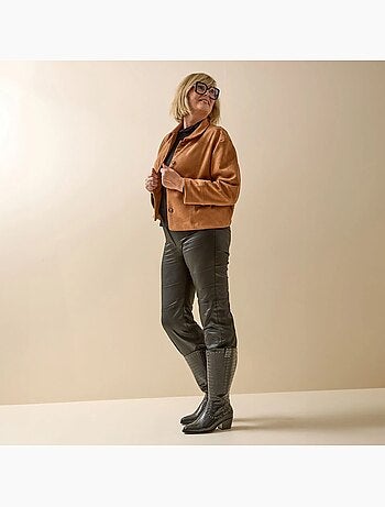 Bottes à mollet large, taille 3XL - Modèle Thelma