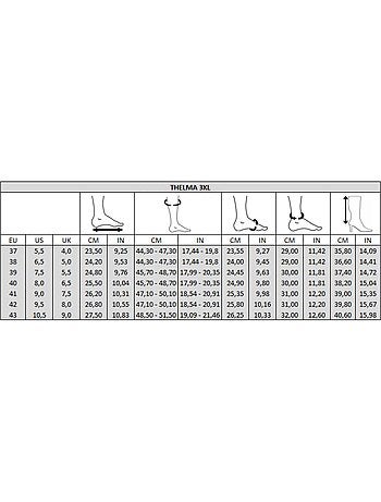 Bottes à mollet large, taille 3XL - Modèle Thelma