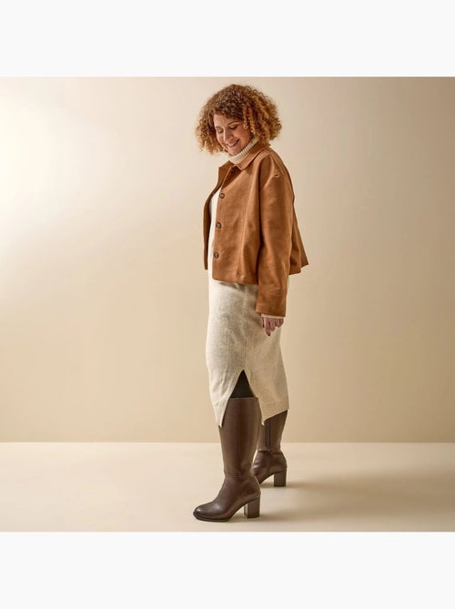 Bottes à mollet large, taille 4XL - Modèle Gladys - Kiabi