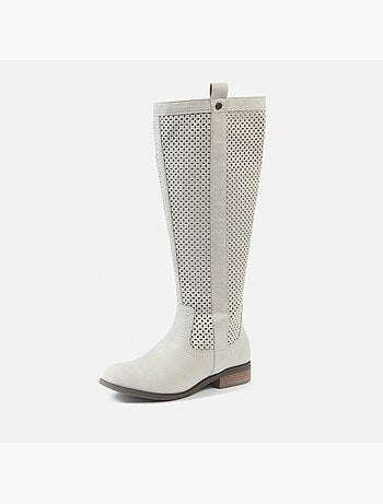 Bottes à mollet large XL - Modèle Colette