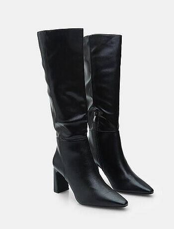 Bottes à talon 8,5 cm BATA