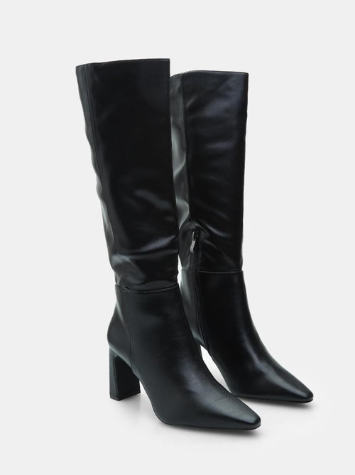 Bottes à talon 8,5 cm BATA - Kiabi