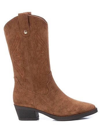 Bottes à talon à fermeture éclair Xti
