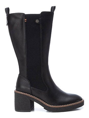 Bottes à talon à fermeture éclair Xti